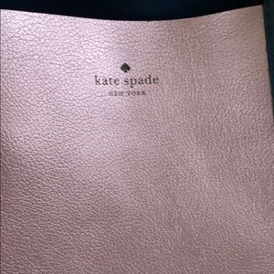 Authentic Kate Spade leather reversible tote/Pouch